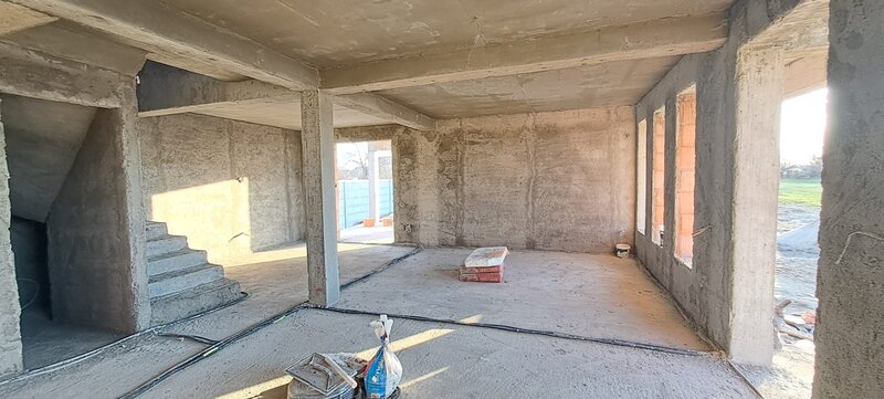 DRAGOMIRESTI VALE, CASA 4 CAMERE, teren 415 mp, utilitati, COMISION 0%